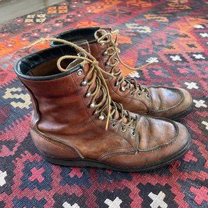 VINTAGE 1960's ERA RED WING MOC TOE